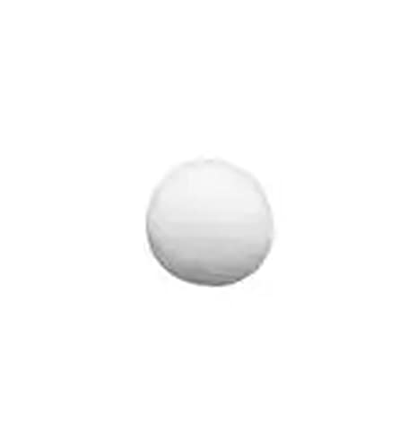 Rayher 3308500 Wattekugeln, 10 mm ø, SB-Btl. 50 Stück, Weiss/Opulenter Garten von Rayher