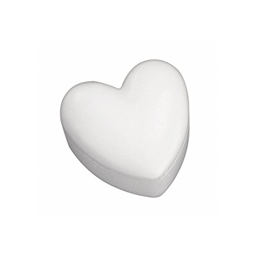 Rayher 3322400 Styropor-Dose, 2tlg., Herzform, 15 cm Rayher 3322400 Styropor-Dose, 2tlg., Herzform, 15 cm von Rayher