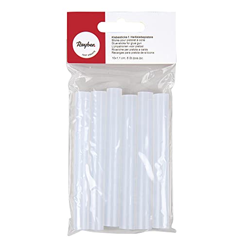 Rayher Klebesticks, Ø 11mm / 100 mm f. Heißklebepistole, SB-Btl 6Stück, 3336600 Rayher Klebesticks, Ø 11mm / 100 mm f. Heißklebepistole, SB-Btl 6Stück, 3336600 von Rayher