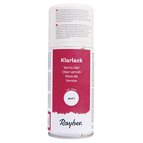 Rayher 3400500 Klarlack, Dose 150 ml, matt Rayher 3400500 Klarlack, Dose 150 ml, matt von Rayher