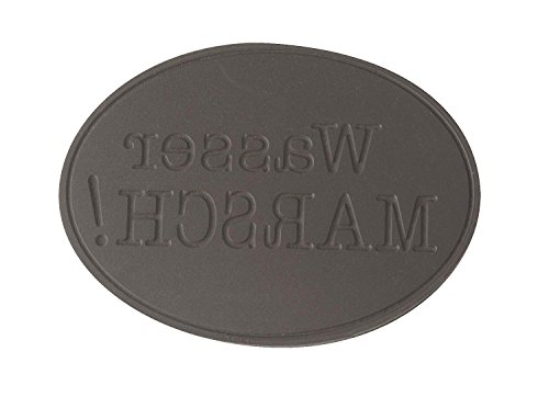 Rayher 34269000 Label Wasser Marsch!, 55x40mm, oval, SB-Btl 1Stück Rayher 34269000 Label Wasser Marsch!, 55x40mm, oval, SB-Btl 1Stück von Rayher