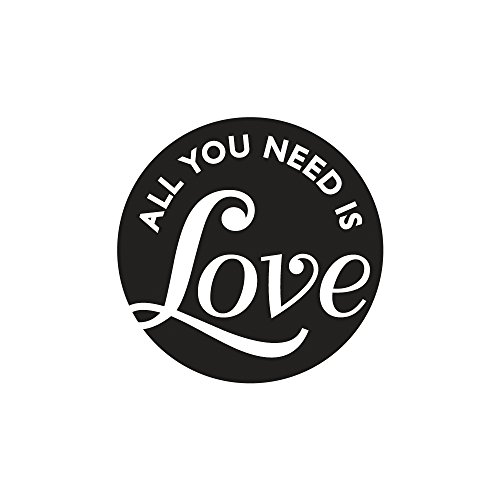 Rayher 34310000 Labels GB All you need is Love, 45mm ø, SB-Btl 1Stück Rayher 34310000 Labels GB All you need is Love, 45mm ø, SB-Btl 1Stück von Rayher