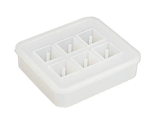 Rayher 35042000 Silikon Gießform Würfel, je 16 x 16 mm, Schmuckanhänger, Form zum Ausgießen mit Gießharz ArtResin, Schmuck-Beton, Raysin-Gießpulver, Weiß Rayher 35042000 Silikon Gießform Würfel, je 16 x 16 mm, Schmuckanhänger, Form zum Ausgießen mit Gießharz ArtResin, Schmuck-Beton, Raysin-Gießpulver, Weiß von Rayher