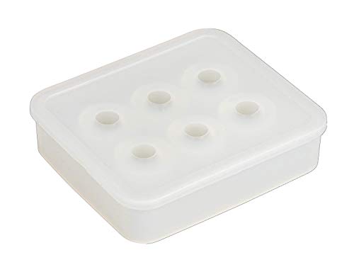 Rayher 35043000 Silikon Gießform Perlen, je 16 mm ø, Schmuckanhänger, Form zum Ausgießen mit Gießharz ArtResin, Schmuck-Beton, Raysin-Gießpulver, Weiß Rayher 35043000 Silikon Gießform Perlen, je 16 mm ø, Schmuckanhänger, Form zum Ausgießen mit Gießharz ArtResin, Schmuck-Beton, Raysin-Gießpulver, Weiß von Rayher