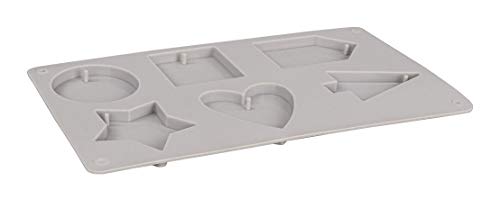 Rayher 36110000 Silikon-Gießform Deko-Formen, 14,5 x 26 x 1 cm, 6 Motive, Form zum Ausgießen mit Schmuck-Beton, Art Resin Gießharz, Raysin-Gießpulver, Geschenkanhänger, Christbaumanhänger,Weiß, Normal Rayher 36110000 Silikon-Gießform Deko-Formen, 14,5 x 26 x 1 cm, 6 Motive, Form zum Ausgießen mit Schmuck-Beton, Art Resin Gießharz, Raysin-Gießpulver, Geschenkanhänger, Christbaumanhänger,Weiß, Normal von Rayher