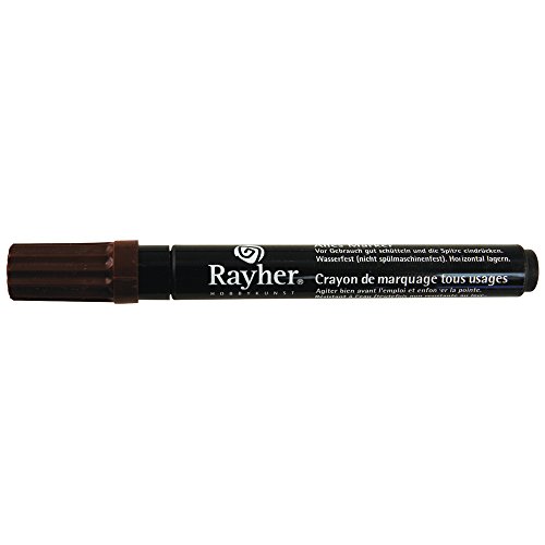 Rayher 3824904 Alles-Marker, Rundspitze 2-4mm, mit Ventil, m.braun Rayher 3824904 Alles-Marker, Rundspitze 2-4mm, mit Ventil, m.braun von Rayher