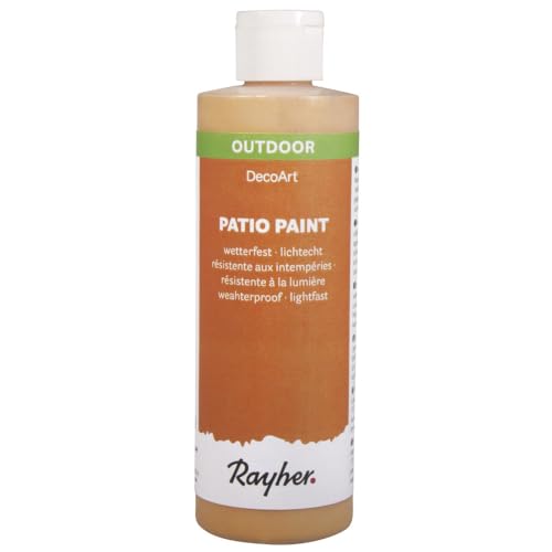 Rayher Hobby 38611620 Patio-Paint, Flasche 236 ml, brilliant gold, Sonstige Rayher Hobby 38611620 Patio-Paint, Flasche 236 ml, brilliant gold, Sonstige von Rayher