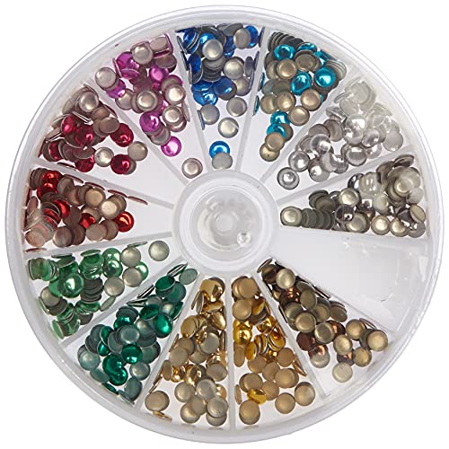 Rayher 38641999 Hotfix-Nieten, 4 mm, Sortierbox 600 St., 12 Farben je Rayher 38641999 Hotfix-Nieten, 4 mm, Sortierbox 600 St., 12 Farben je von Rayher