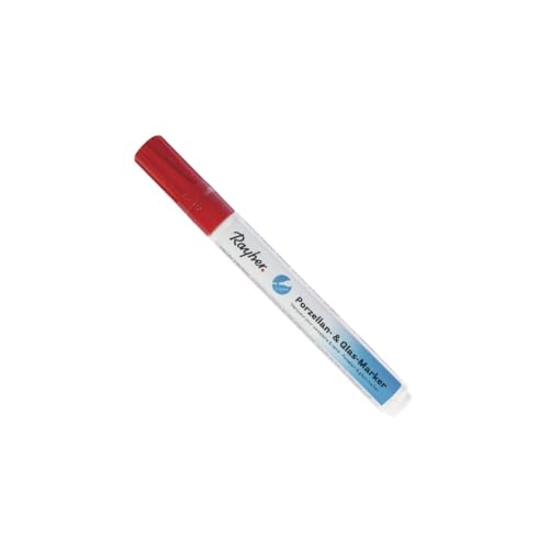 Rayher 38734286 Porzellan&Glas-Marker Effekt, 1-2 mm, kirschrot Rayher 38734286 Porzellan&Glas-Marker Effekt, 1-2 mm, kirschrot von Rayher
