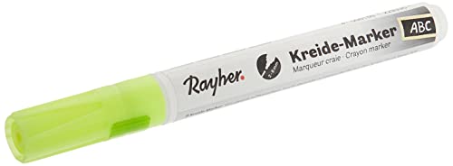 Rayher 38830160 Kreide-Marker, Keilspitze 2-6 mm, Leucht-Gelb Rayher 38830160 Kreide-Marker, Keilspitze 2-6 mm, Leucht-Gelb von Rayher