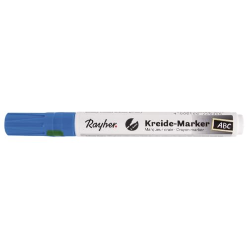 Rayher 38830374 Kreide-Marker, Keilspitze 2-6 mm, azurblau Rayher 38830374 Kreide-Marker, Keilspitze 2-6 mm, azurblau von Rayher