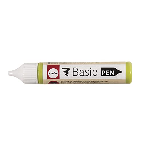 Rayher 38891414 Basic-Pen, Flasche 28ml, lindgrün Rayher 38891414 Basic-Pen, Flasche 28ml, lindgrün von Rayher