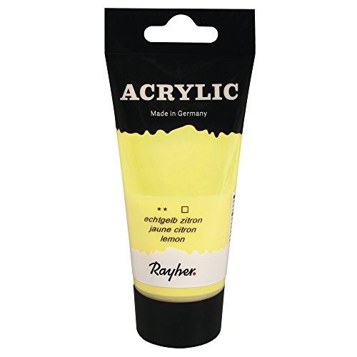 Rayher 38912160 Acrylic, Künstleracrylfarbe, SB-Tube 75ml, echtgelb zi Rayher 38912160 Acrylic, Künstleracrylfarbe, SB-Tube 75ml, echtgelb zi von Rayher