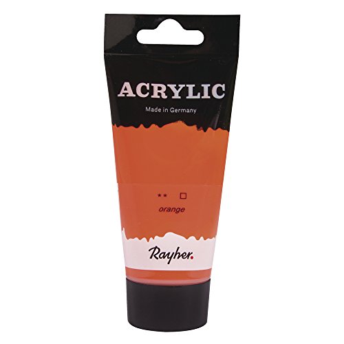 Rayher 38912210 Acrylic, Künstleracrylfarbe, SB-Tube 75ml, orange Rayher 38912210 Acrylic, Künstleracrylfarbe, SB-Tube 75ml, orange von Rayher