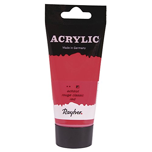 Rayher 38912287 Acrylic, Künstleracrylfarbe, SB-Tube 75ml, echtrot Rayher 38912287 Acrylic, Künstleracrylfarbe, SB-Tube 75ml, echtrot von Rayher