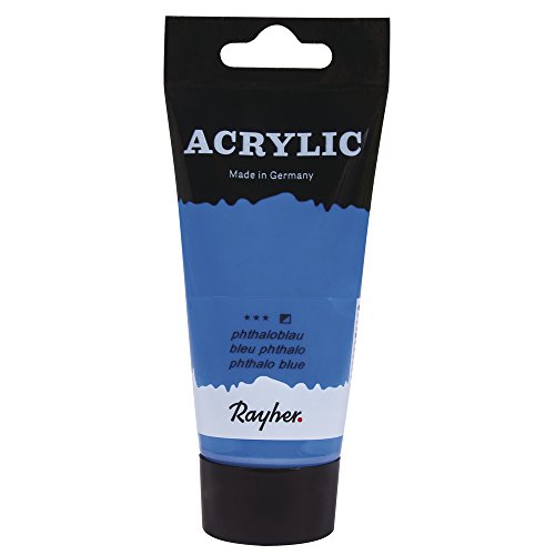 Rayher 38912395 Acrylic, Künstleracrylfarbe, SB-Tube 75ml, phthaloblau Rayher 38912395 Acrylic, Künstleracrylfarbe, SB-Tube 75ml, phthaloblau von Rayher