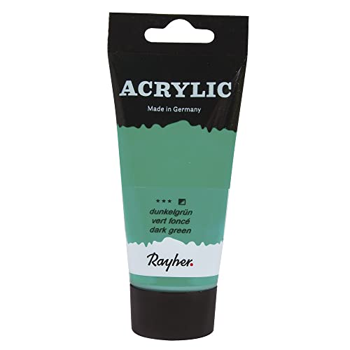 Rayher 38912448 Acrylic, Künstleracrylfarbe, SB-Tube 75ml, dunkelgrün Rayher 38912448 Acrylic, Künstleracrylfarbe, SB-Tube 75ml, dunkelgrün von Rayher