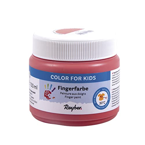 Rayher 38959210 Fingerfarbe, Dose 150ml, orange Rayher 38959210 Fingerfarbe, Dose 150ml, orange von Rayher