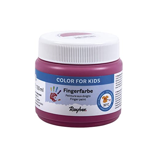 Rayher 38959264 Fingerfarbe, Dose 150ml, pink Rayher 38959264 Fingerfarbe, Dose 150ml, pink von Rayher