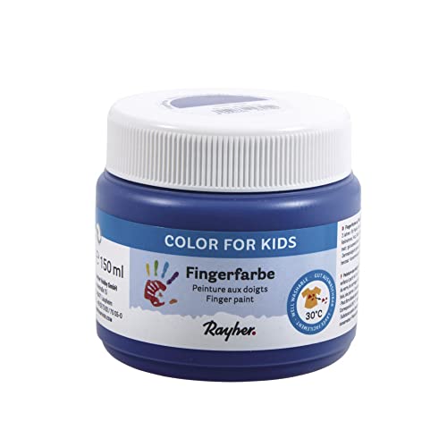 Rayher 38959314 Fingerfarbe, Dose 150ml, violett Rayher 38959314 Fingerfarbe, Dose 150ml, violett von Rayher