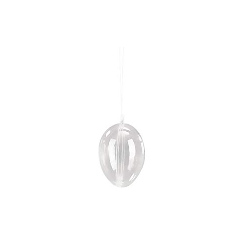 Rayher 3904537 Plastik-Ei, 2tlg., 8 cm, kristall Rayher 3904537 Plastik-Ei, 2tlg., 8 cm, kristall von Rayher