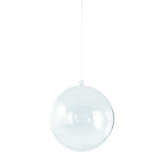 Rayher Plastik-Kugel, 2tlg, 14 cm ø, glasklar Rayher Plastik-Kugel, 2tlg, 14 cm ø, glasklar von Rayher