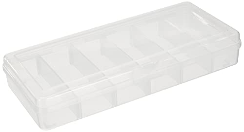 Rayher 39215000 Perlen Sortier-/Multifunktionsbox, Aufbewahrung für bis zu 42 Perlendöschen, 26,7 cm x 12,2 cm x 4,7 cm von Rayher