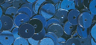 Rayher - 3926710 - Pailletten, 6 mm, glatt, SB-Btl. 1000 Stück, d.blau von Rayher