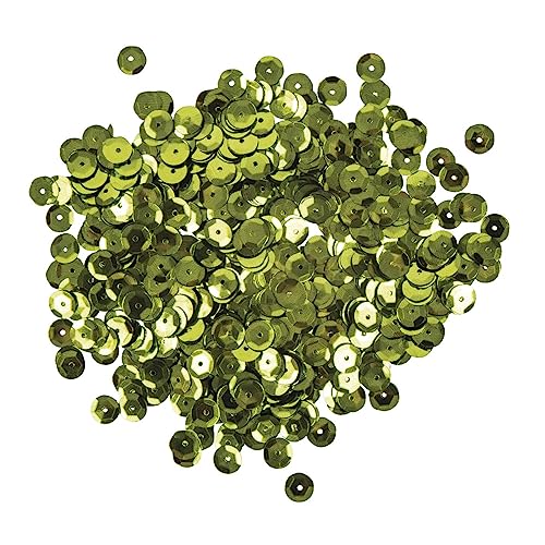 Rayher 3927014 Pailletten, gewölbt, 6mm ø, SB-Box 4000Stück, oliv Rayher 3927014 Pailletten, gewölbt, 6mm ø, SB-Box 4000Stück, oliv von Rayher