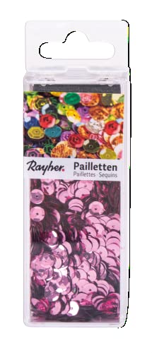 Rayher 3927036 Pailletten, gewölbt, 6 mm ø, SB-Box 4000 Stück, altrosa Rayher 3927036 Pailletten, gewölbt, 6 mm ø, SB-Box 4000 Stück, altrosa von Rayher