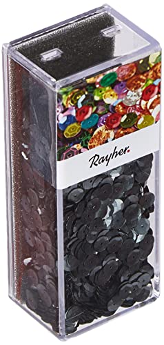 Rayher 3927081 Pailletten, gewölbt, 6 mm ø, SB-Box 4000 Stück, taubenblau Rayher 3927081 Pailletten, gewölbt, 6 mm ø, SB-Box 4000 Stück, taubenblau von Rayher