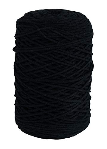 Rayher Braidy Recycling Garn, geflochten, 2 mm Ø, schwarz, 250 g Knäuel, Lauflänge ca. 250 m, Strickgarn, Häkelgarn, Textilgarn, Bastelgarn, 42009576 Rayher Braidy Recycling Garn, geflochten, 2 mm Ø, schwarz, 250 g Knäuel, Lauflänge ca. 250 m, Strickgarn, Häkelgarn, Textilgarn, Bastelgarn, 42009576 von Rayher