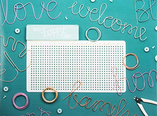 Rayher 50113000 Big Happy Jig Drahtbiege Steckbrett, We R Memory Keepers, 59-teilig, 43,8 x 29,7 cm, zum Biegen von Draht für Wörter, Formen, Motive usw, Sortiert Rayher 50113000 Big Happy Jig Drahtbiege Steckbrett, We R Memory Keepers, 59-teilig, 43,8 x 29,7 cm, zum Biegen von Draht für Wörter, Formen, Motive usw, Sortiert von Rayher