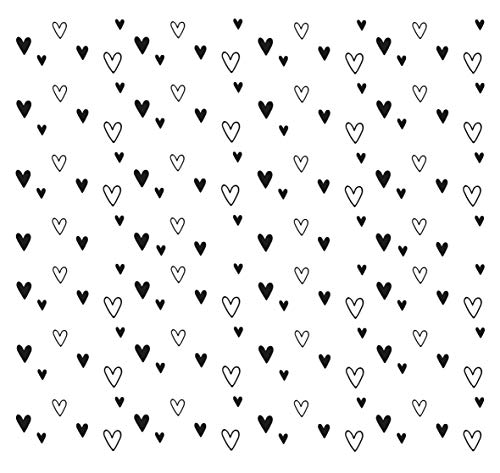 Rayher 50242000 Clear Stamps Hintergrund Herzen, Bogen 102.5x97mm. 1 Motiv, klar, transparent, durchsichtig, Stempel Hochzeit, Silikonstempel Rayher 50242000 Clear Stamps Hintergrund Herzen, Bogen 102.5x97mm. 1 Motiv, klar, transparent, durchsichtig, Stempel Hochzeit, Silikonstempel von Rayher
