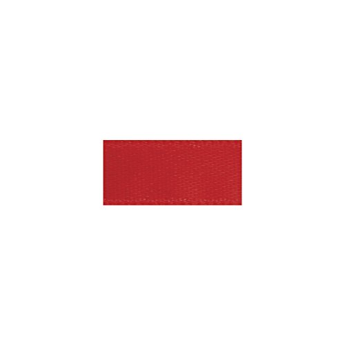 Rayher 5521418 Satinband, 10mm, SB-Rolle 10m, rot von Rayher