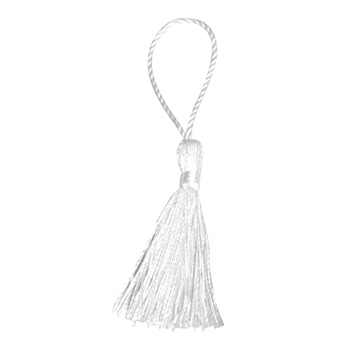 Rayher 55393102 Quaste, 5cm, SB-Btl 5Stück, weiÃŸ von Rayher