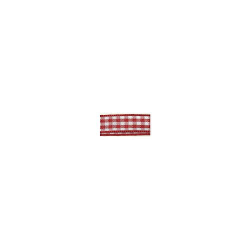 RAYHER HOBBY Rayher 5540718 Karoband, rot, 6.3 mm, Rolle 10 m, Bauernkaro, Vichy Karoband, Vichy Bauernkaro, Geschenkband, ohne Draht RAYHER HOBBY Rayher 5540718 Karoband, rot, 6.3 mm, Rolle 10 m, Bauernkaro, Vichy Karoband, Vichy Bauernkaro, Geschenkband, ohne Draht von Rayher