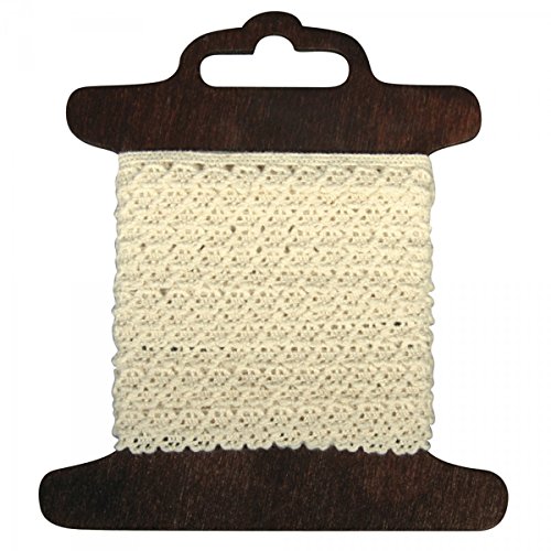 Rayher 55519508 Baumwoll- Bordüre Amanda , 1cm, SB-Holzkarte 3m, beige Rayher 55519508 Baumwoll- Bordüre Amanda , 1cm, SB-Holzkarte 3m, beige von Rayher