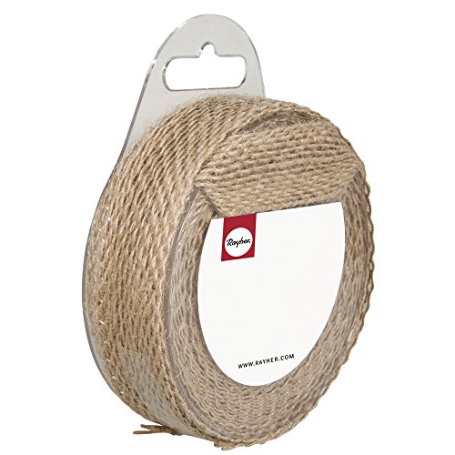 Rayher 55703505 Juteband, 2,5cm, SB-Rolle 4m, natur Rayher 55703505 Juteband, 2,5cm, SB-Rolle 4m, natur von Rayher