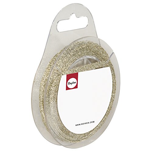 Rayher 55704616 Glitterband, 5mm, SB-Rolle 10m, gold Rayher 55704616 Glitterband, 5mm, SB-Rolle 10m, gold von Rayher
