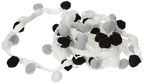 Rayher 55853573 Pompon-Borte, 2 m, Bommelborte, zum Aufpeppen von Kleidung, Textilien, Faschings-/Karnevalkostümen sowie zum Basteln und Dekorieren Rayher 55853573 Pompon-Borte, 2 m, Bommelborte, zum Aufpeppen von Kleidung, Textilien, Faschings-/Karnevalkostümen sowie zum Basteln und Dekorieren von Rayher
