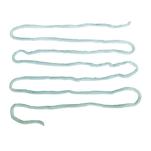 Rayher 55921356 Plüschkordel, 8mm, hellblau, SB-Karte 3m, normal, 3 meter von Rayher