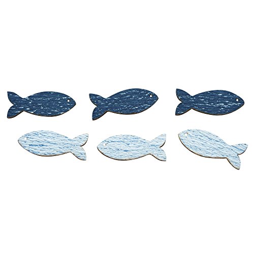 RAYHER HOBBY Rayher 56426000 Holz Streuteile Fische, 3,5cm, m.Klebep, 2Farben, SB-, Blau RAYHER HOBBY Rayher 56426000 Holz Streuteile Fische, 3,5cm, m.Klebep, 2Farben, SB-, Blau von Rayher