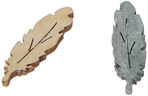 Rayher 56926000 Holz-Streuteile Federn, 3,5+3cm,3Farben sort., SB-Btl Rayher 56926000 Holz-Streuteile Federn, 3,5+3cm,3Farben sort., SB-Btl von Rayher