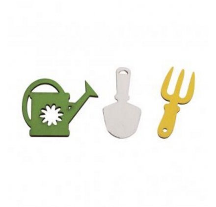 Rayher 56945000 Holz-Streuteile Gartenwerkzeug, 3cm, 3 Designs, SB-Btl 15Stück Rayher 56945000 Holz-Streuteile Gartenwerkzeug, 3cm, 3 Designs, SB-Btl 15Stück von Rayher