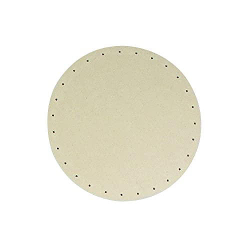 Rayher 6129300 MDF-Korbflechtboden, 20cm ø, rund, Löcher ø 3mm von Rayher