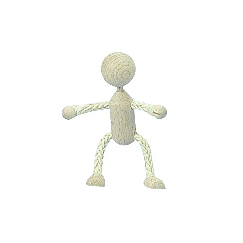 Rayher 6129700 Holzpüppchen/Sisal, SB-Btl. 1 Stück, 10 cm Rayher 6129700 Holzpüppchen/Sisal, SB-Btl. 1 Stück, 10 cm von Rayher