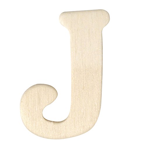 Rayher 6160900 Holz-Buchstaben, 4 cm, J Rayher 6160900 Holz-Buchstaben, 4 cm, J von Rayher