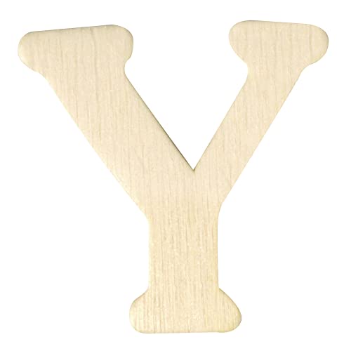 Rayher 6162400 Holz-Buchstaben, 4 cm, Y Rayher 6162400 Holz-Buchstaben, 4 cm, Y von Rayher