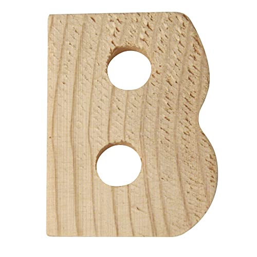 RAYHER HOBBY Rayher 6213400 Holzbuchstaben, 5x1cm, B RAYHER HOBBY Rayher 6213400 Holzbuchstaben, 5x1cm, B von Rayher